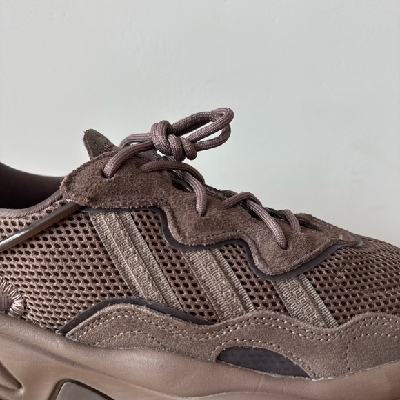 Adidas | Ozweego in Earth Strata Dark Brown Sneakers - Picture 2 of 8